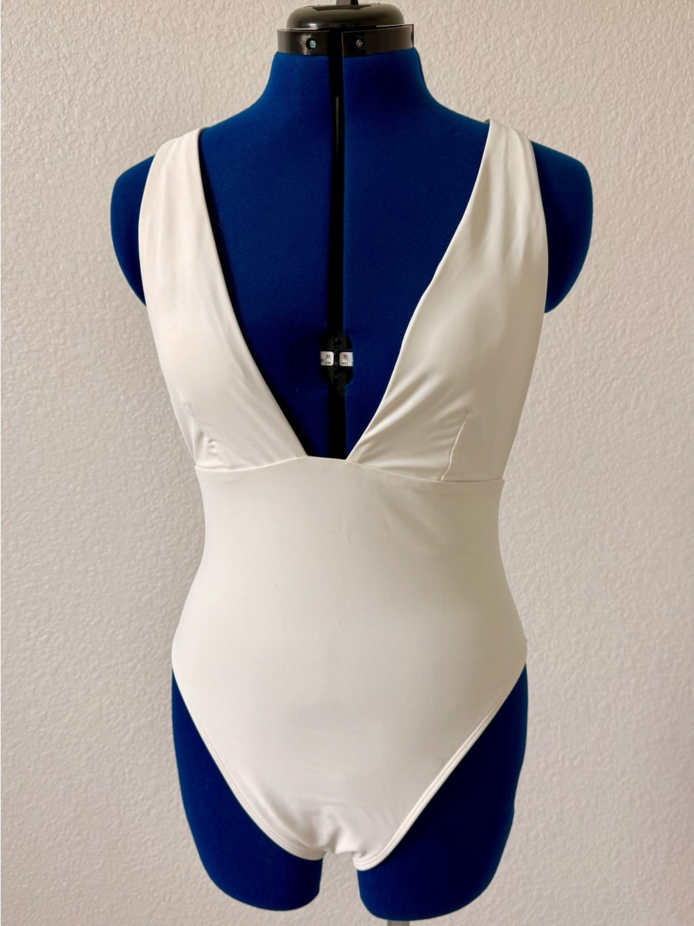 Forever 21 Cream One-Piece Swimsuit